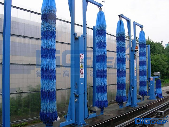 全自動軌道列車清洗系統