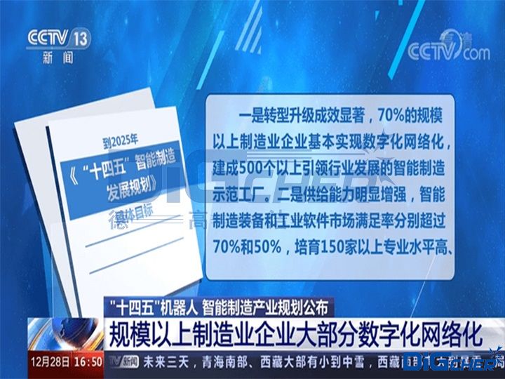 “十四五”機器人產(chǎn)業(yè)發(fā)展規(guī)劃