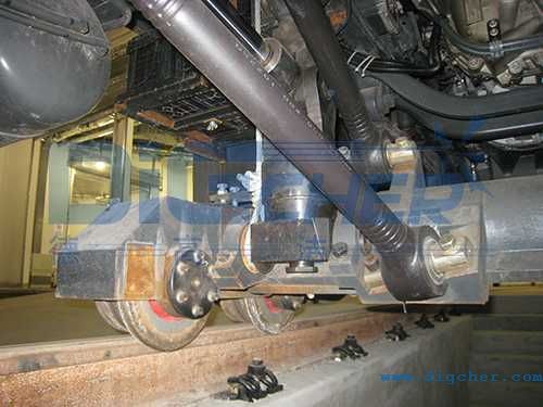 公鐵兩用軌道清潔車(chē)底盤(pán)結(jié)構(gòu)